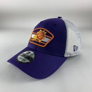 Phoenix Suns NBA Purple White New Era Snapback Trucker Hat New